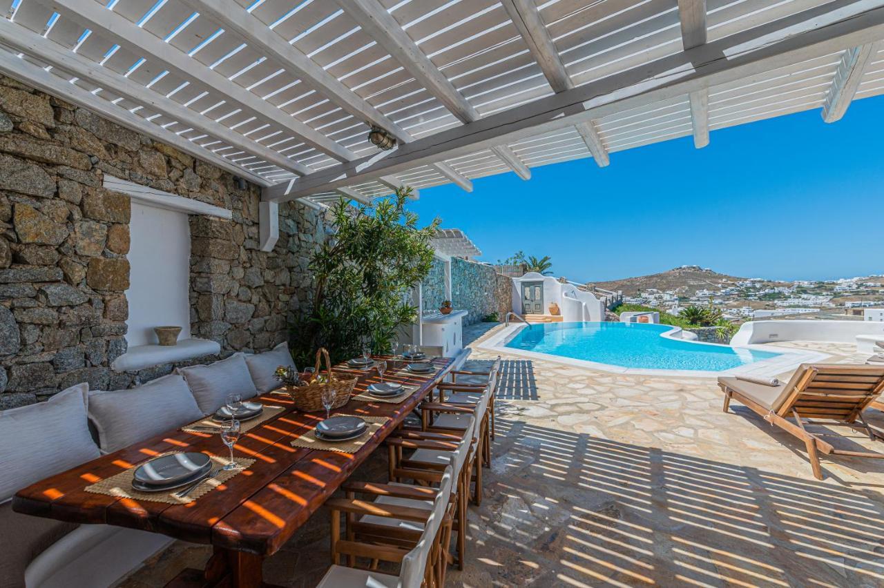 9 Muses Villas Mykonos Ornos  Exterior photo